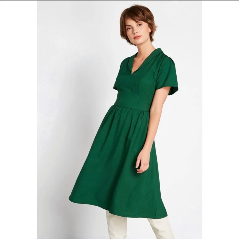 ModCloth green dress